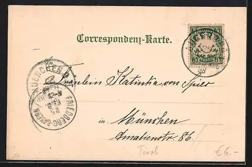 AK Frau mit Sohn in Tiroler Trachten