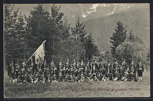 AK Dölsach /Tirol, Franz von Defregger Schützen-Kompanie