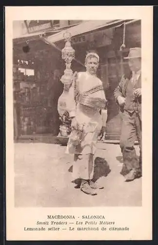 AK Macedonia-Salonica, Le marchand de citronade