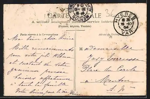 AK Hyères, Vue générale