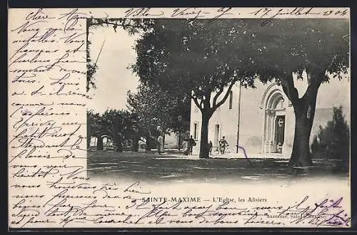 AK Sainte-Maxime, L`Église, les Alyscamps
