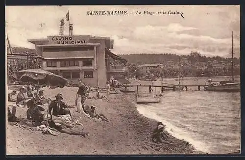 AK Sainte-Maxime, La Plage et le Casino
