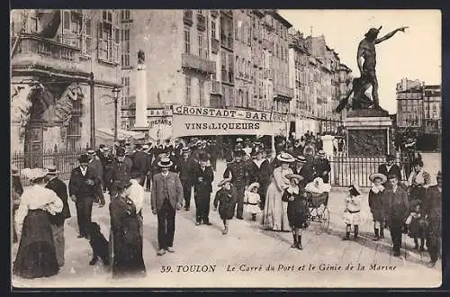 AK Toulon, Le Carré du Port et le Génie de la Marine