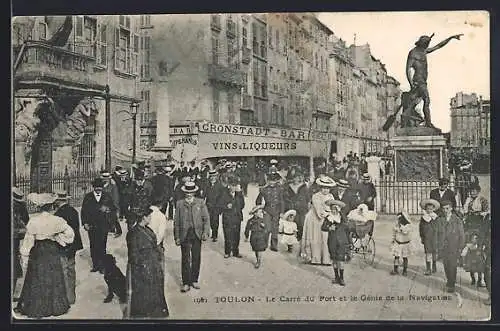 AK Toulon, Le Carré du Port et le Génie de la Navigation