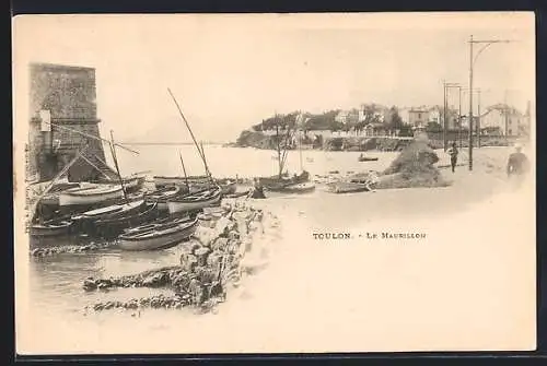 AK Toulon, Le Maurillon et bateaux amarrés