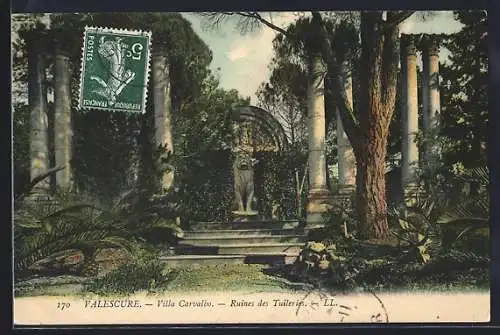 AK Valescure, Villa Carvalho, Ruines des Tuileries