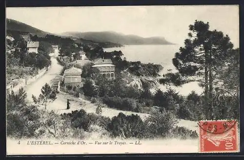 AK L`Estérel, Corniche d`Or, Vue sur le Trayas