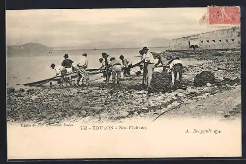 AK Toulon, Nos Pêcheurs au bord de la mer