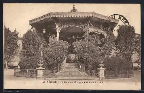 AK Toulon, Le Kiosque et la place d`Armes