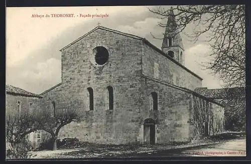 AK Thoronet, Facade principale de l`abbaye du Thoronet
