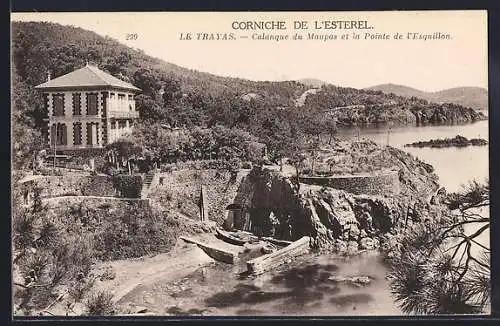 AK Le Trayas, Calanque du Maupas et la Pointe de l`Esquillon