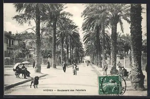 AK Hyères, Boulevard des Palmiers