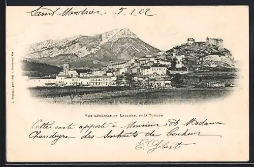 AK Lagarde, Vue générale près de Toulon