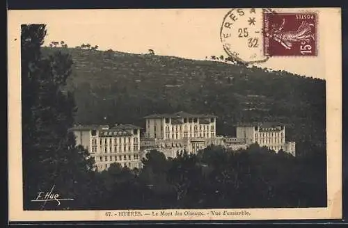 AK Hyères, Le Mont des Oiseaux, Vue d`ensemble
