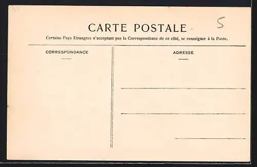 AK Hyères, Vue prise de la route de Costebelle