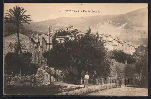 AK Seillans, Rue du Portail