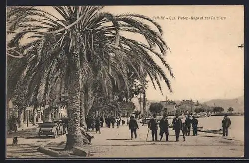 AK Sanary, Quai Victor-Hugo et ses palmiers