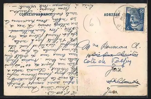 AK Sanary-sur-Mer, La Plage de la Reppe et la Route de La Seyne