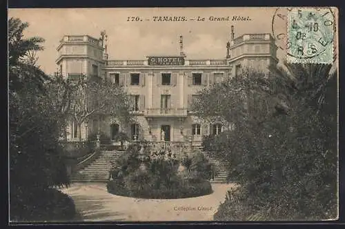 AK Tamaris, Le Grand Hôtel et ses jardins luxuriants