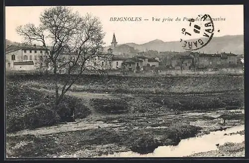 AK Brignoles, Vue prise du Pont des Augustins