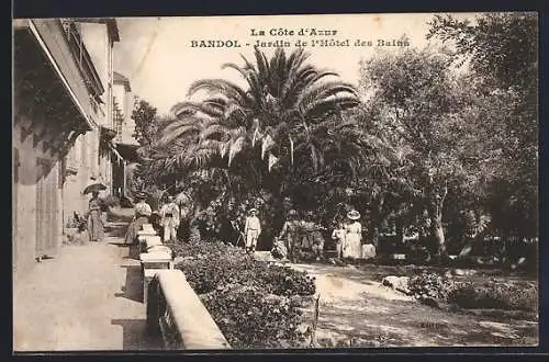 AK Bandol, Jardin de l`Hôtel des Bains