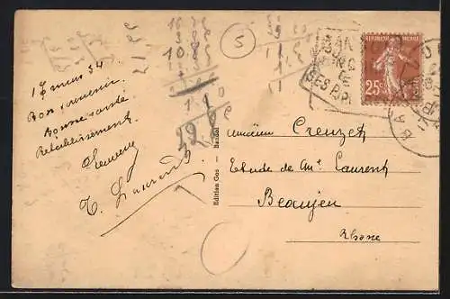 AK Bandol-sur-Mer, Quartier du Canet et hôtel Le Splendid sur la Côte d`Azur