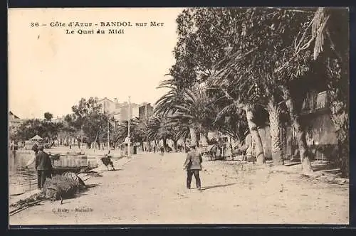 AK Bandol, Le Quai du Midi