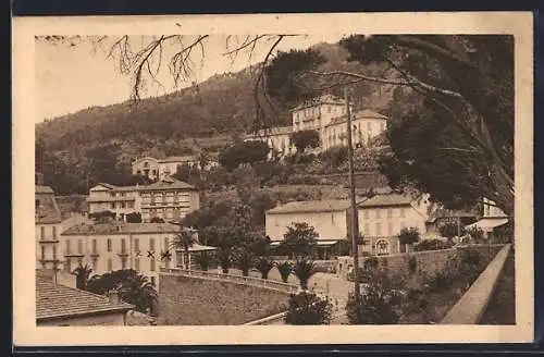 AK Le Cannet, Les Hôtels et paysage vallonné