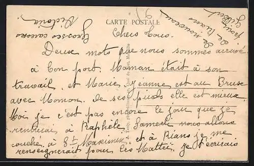 AK Carcès, Vue générale prise des Escarants