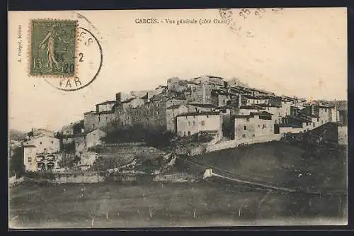 AK Carcès, Vue générale (côté Ouest)