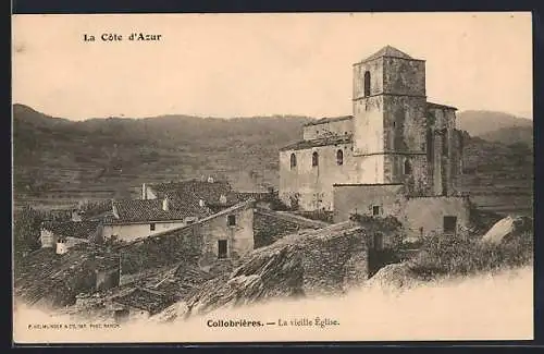 AK Collobrières, La vieille Église