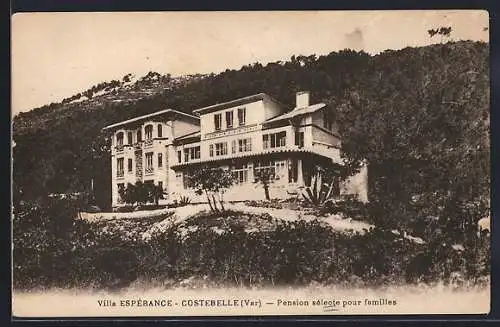 AK Costebelle, Villa Espérance, Pension sélecte pour familles