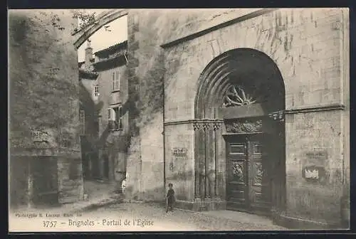 AK Brignoles, Portail de l`Église