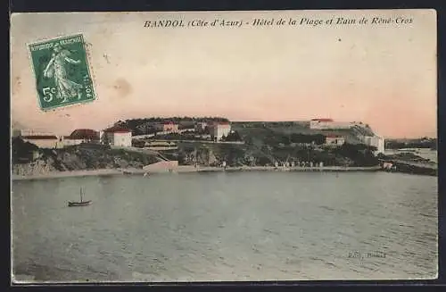 AK Bandol, Hôtel de la Plage et Bain de René-Cros