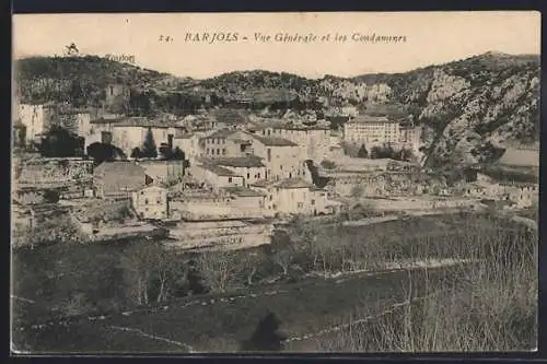 AK Barjols, Vue Générale et les Condamines