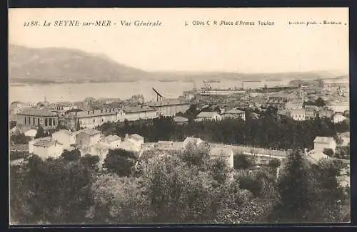 AK La Seyne-sur-Mer, Vue Générale