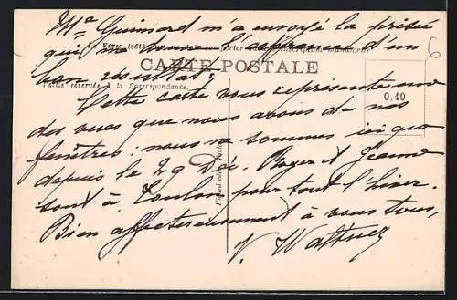 AK La Seyne-sur-Mer, Vue prise sur la rade