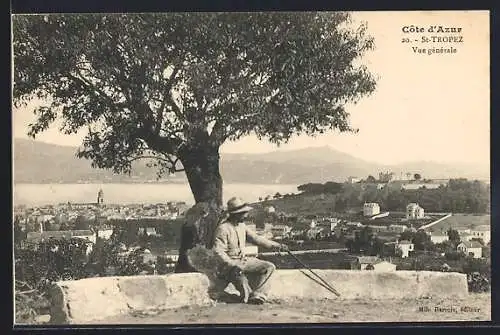 AK Saint-Tropez, vue générale