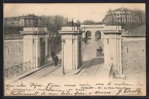 AK Toulon, La Porte Notre-Dame