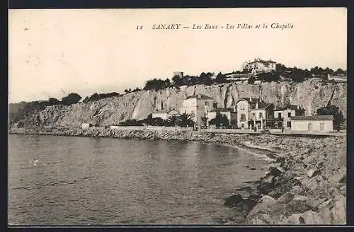 AK Sanary, Les Baux, Les Villas et la Chapelle