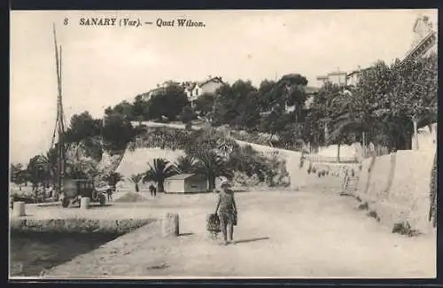 AK Sanary /Var, Quai Wilson