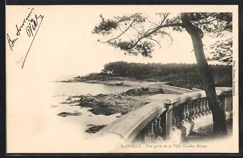 AK St-Aygulf, Vue prise de la Villa Carolus Duran