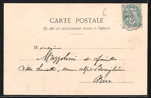 AK St-Aygulf, Vue prise de la Villa Carolus Duran