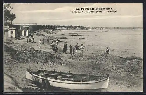 AK Saint-Aygulf /Var, La Plage