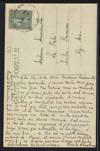 AK Le Luc, Place Blanqui et l`Église