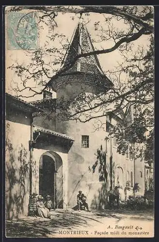 AK Montrieux, Facade midi du monastère