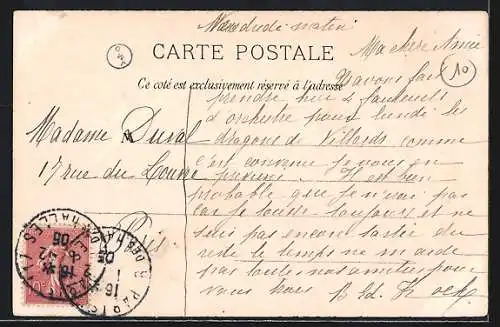 AK Porquerolles, Le port avec voiliers en vue de la colline fortifiée