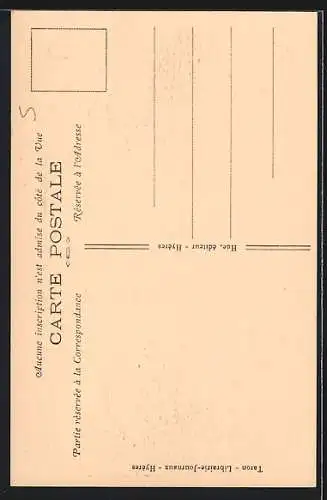 AK Hyères, pittoresque Rue du Repos