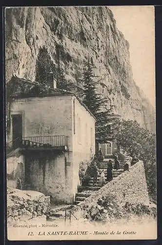 AK La Sainte-Baume, Montée de la Grotte