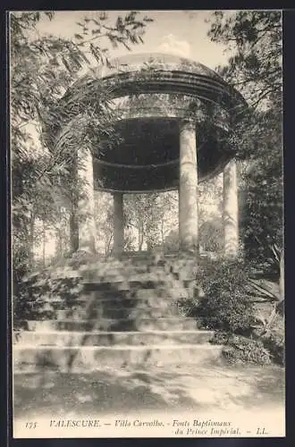 AK Valescure, Villa Carvalho, Fonts Baptismaux du Prince Impérial